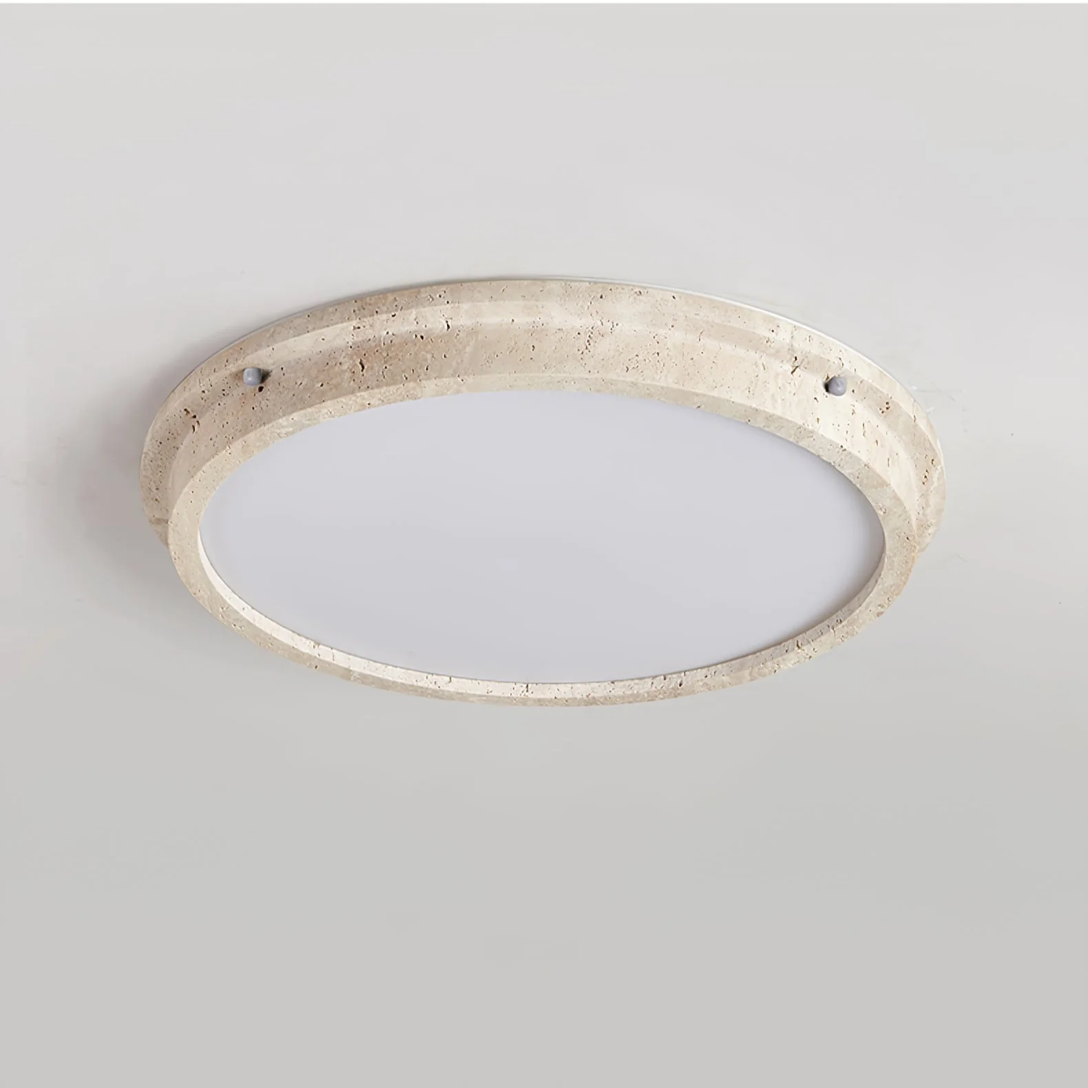 Soren Travertine Ceiling Lamp - Image 4