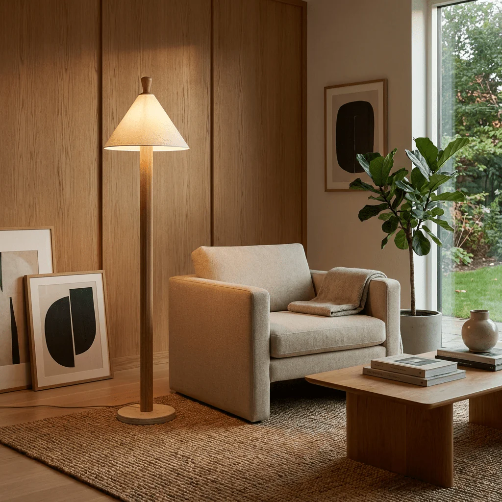 Sorrel Cone Floor Lamp - Image 4