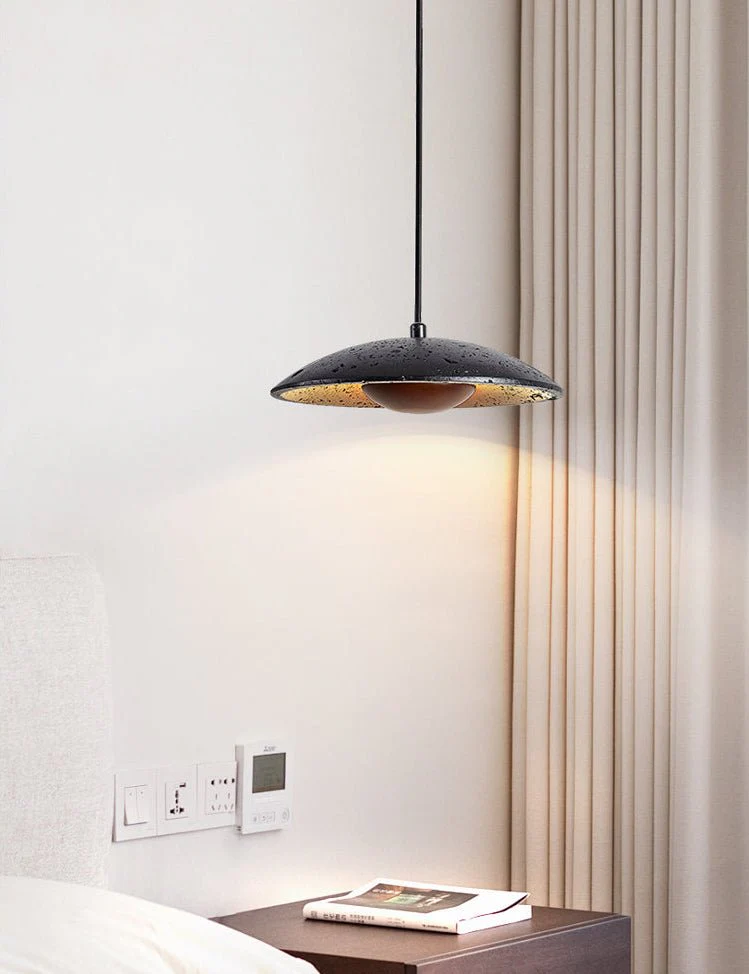 Speckled Saucer Pendant Lamp - Image 6