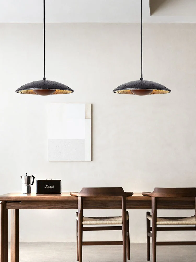 Speckled Saucer Pendant Lamp - Image 8