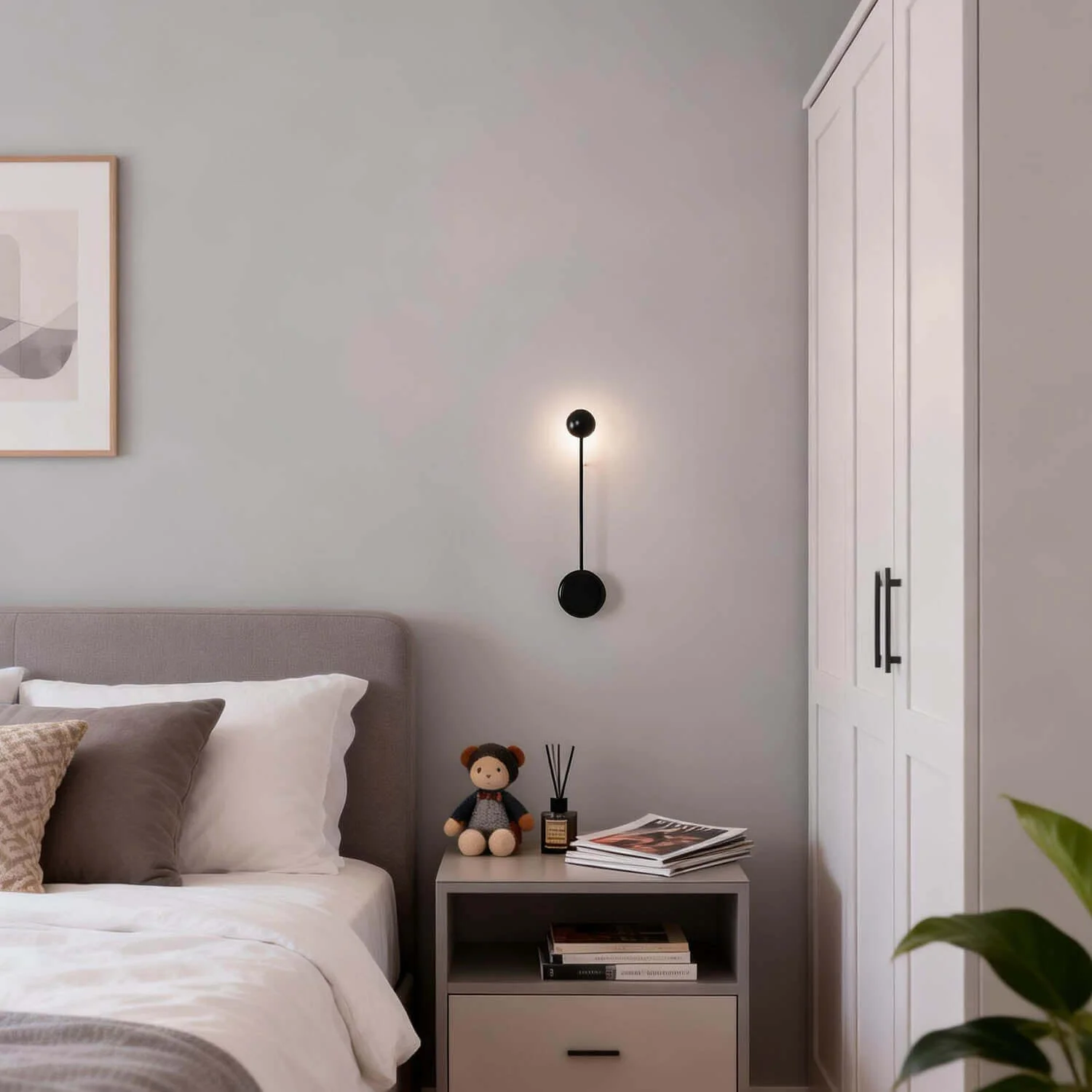 Sphere-on-Stem LED Wall Sconce - Image 5