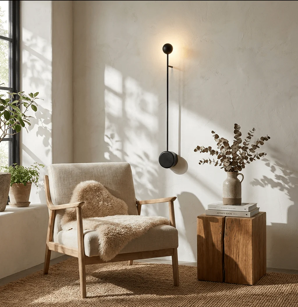 Sphere Stem Led Wall Sconce - Image 4