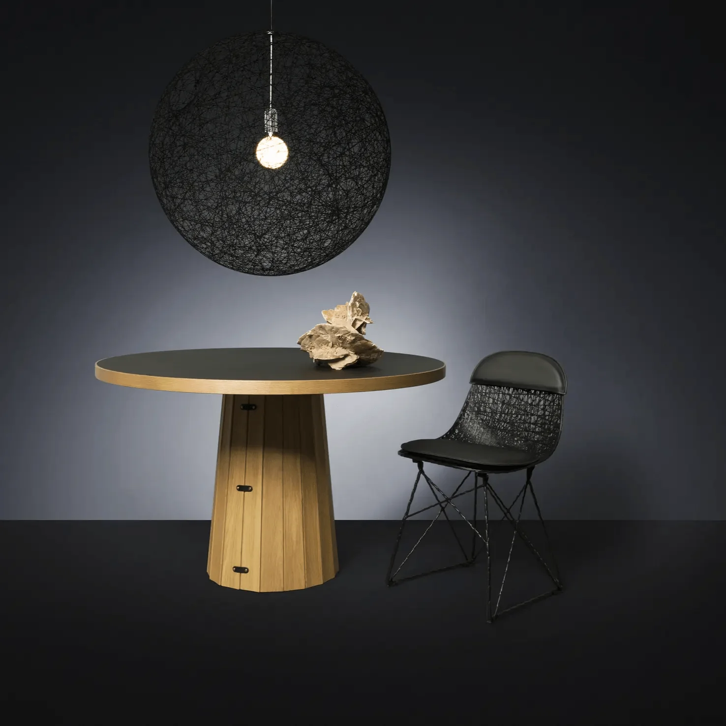 Spherical Woven Pendant Light - Image 4