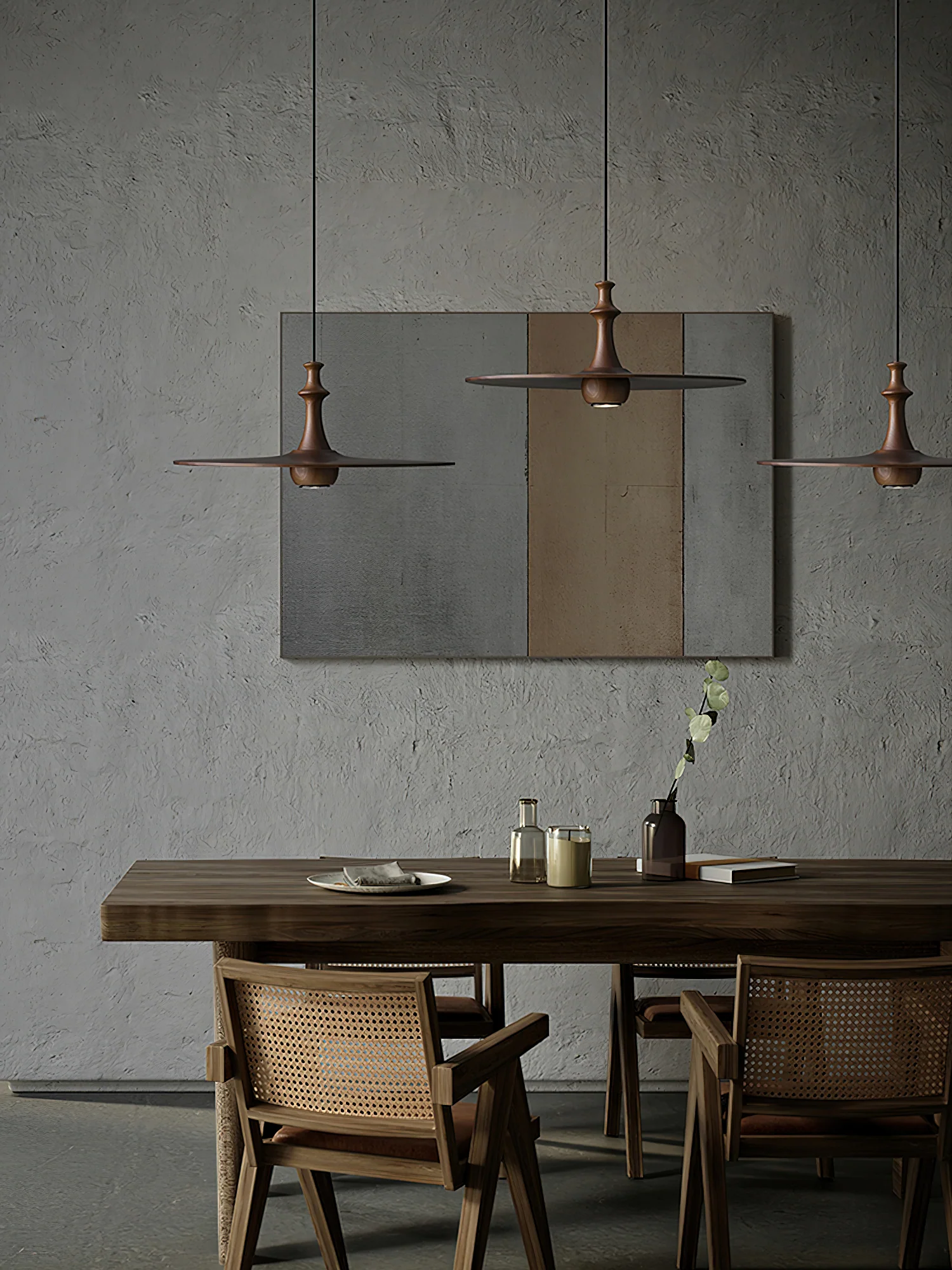 Spindle Disc Pendant Lamp - Image 11