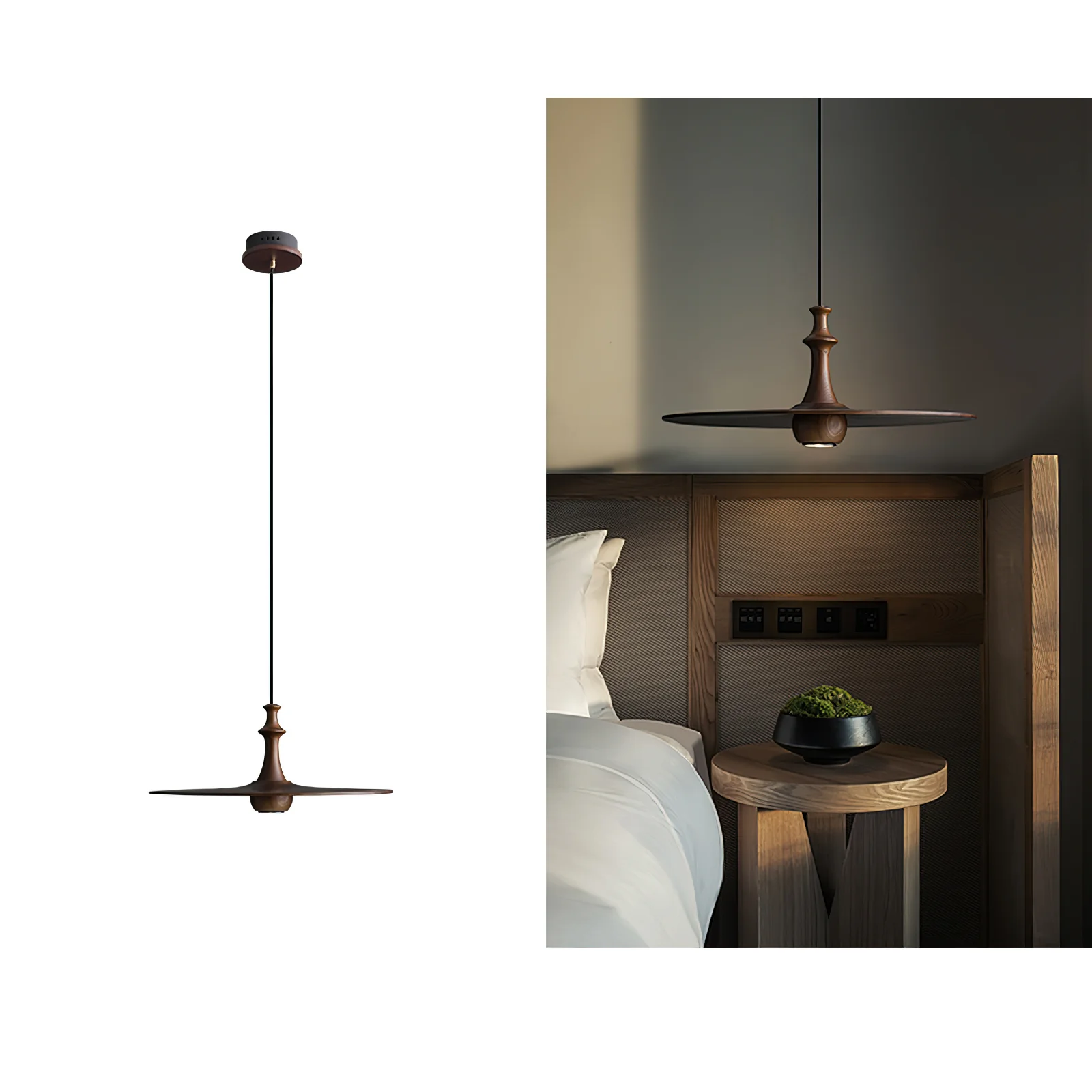 Spindle Disc Pendant Lamp - Image 24