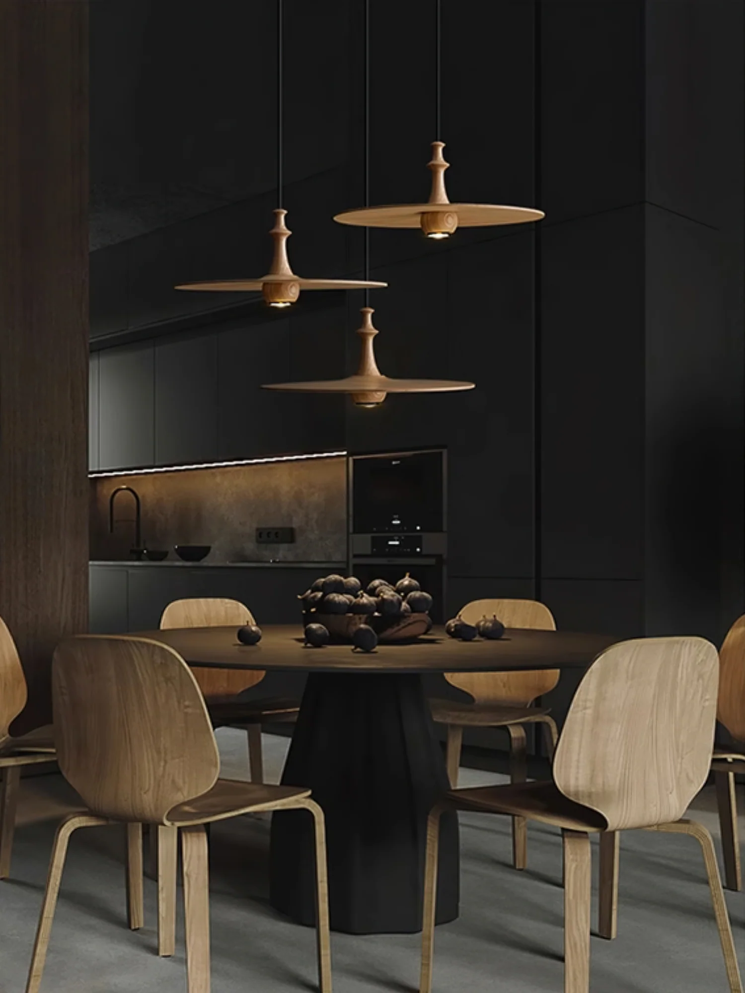 Spindle Disc Pendant Lamp - Image 3