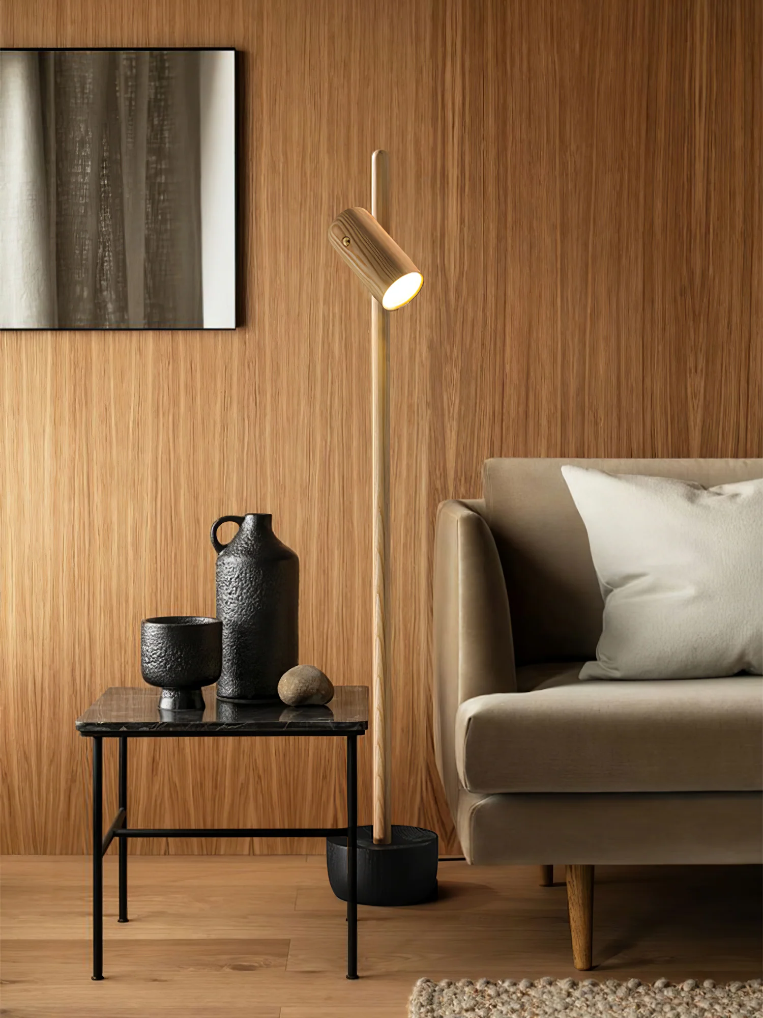 Spotlight Wood Floor Lamp - Image 17