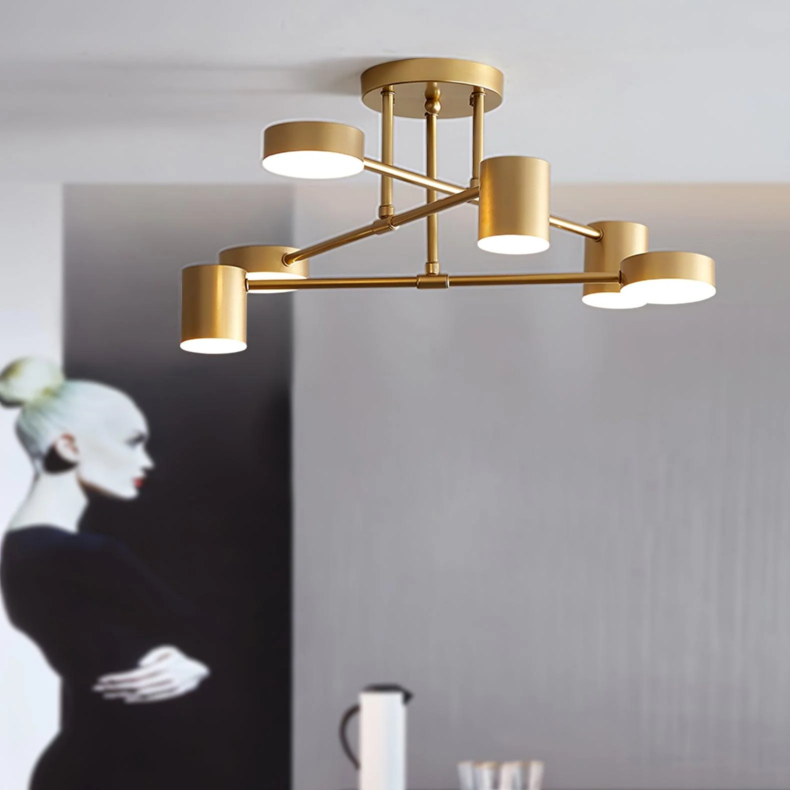 Sputnik Ceiling Light - Image 5