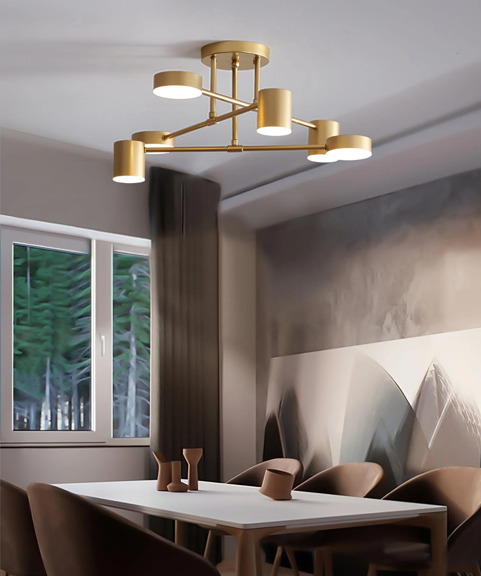 Sputnik Ceiling Light - Image 6