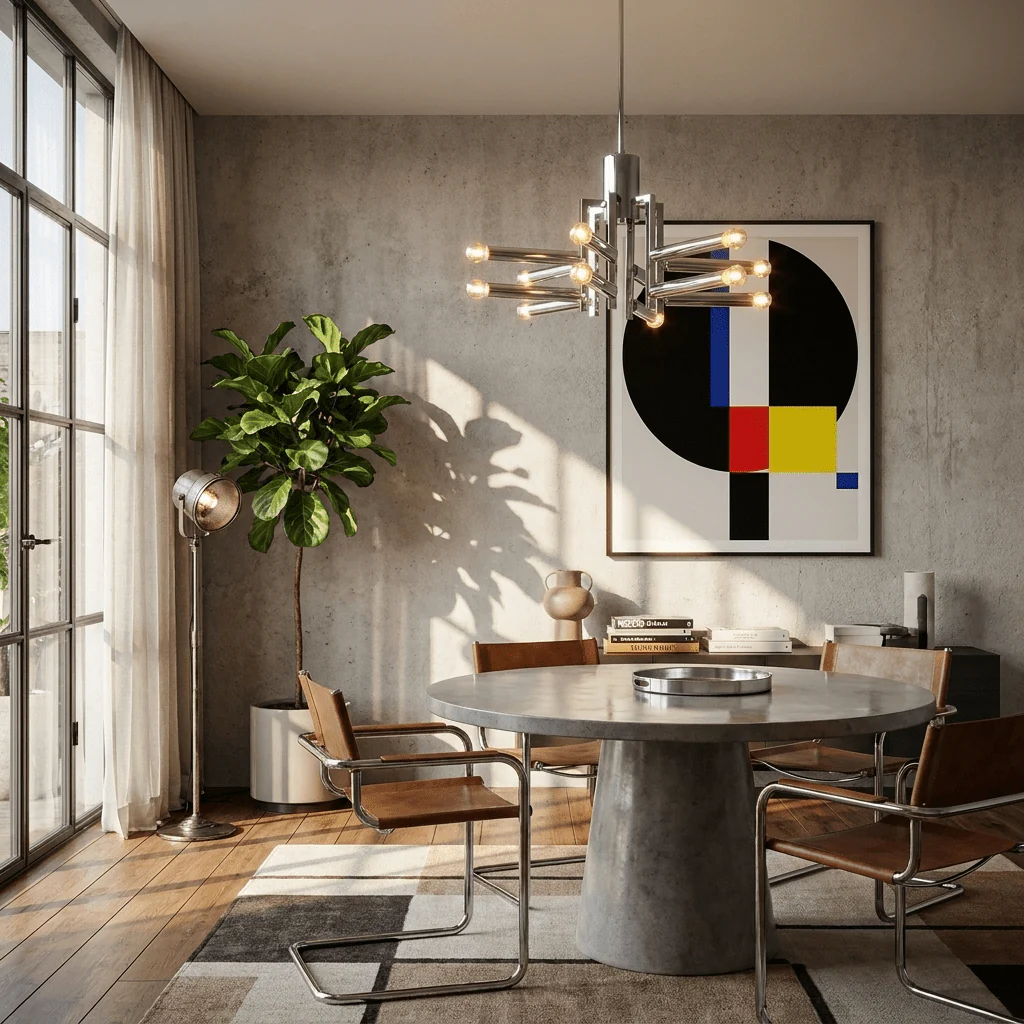 Sputnik Chrome Chandelier - Image 8