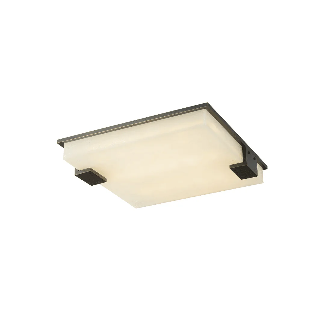 Square Alabaster Ceiling Lamp - Image 15