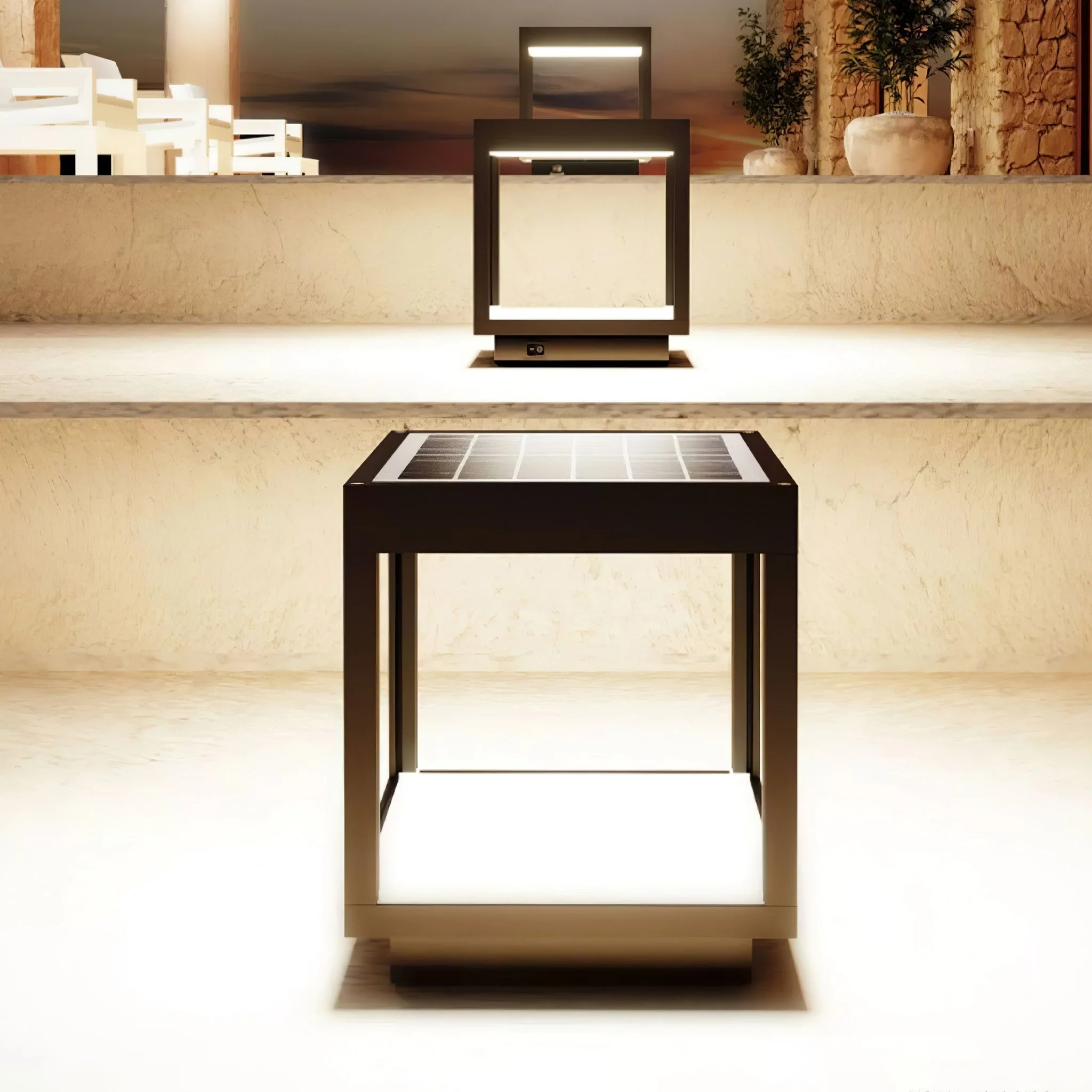 Square Frame Post Outdoor Light - Image 22