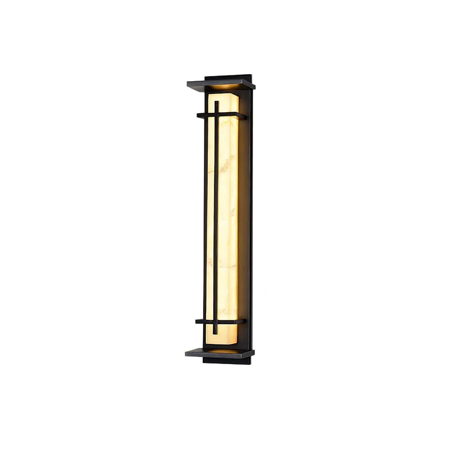 Square Outdoor Alabaster Wall Light - Image 16