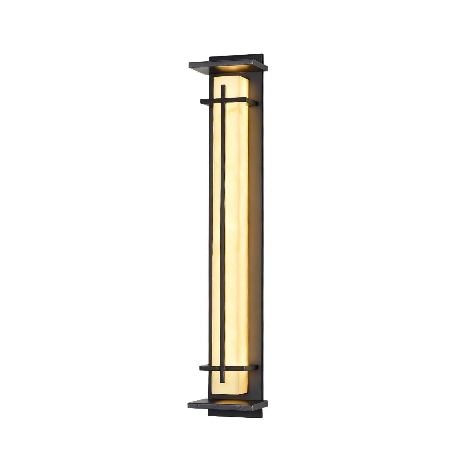 Square Outdoor Alabaster Wall Light - Image 19