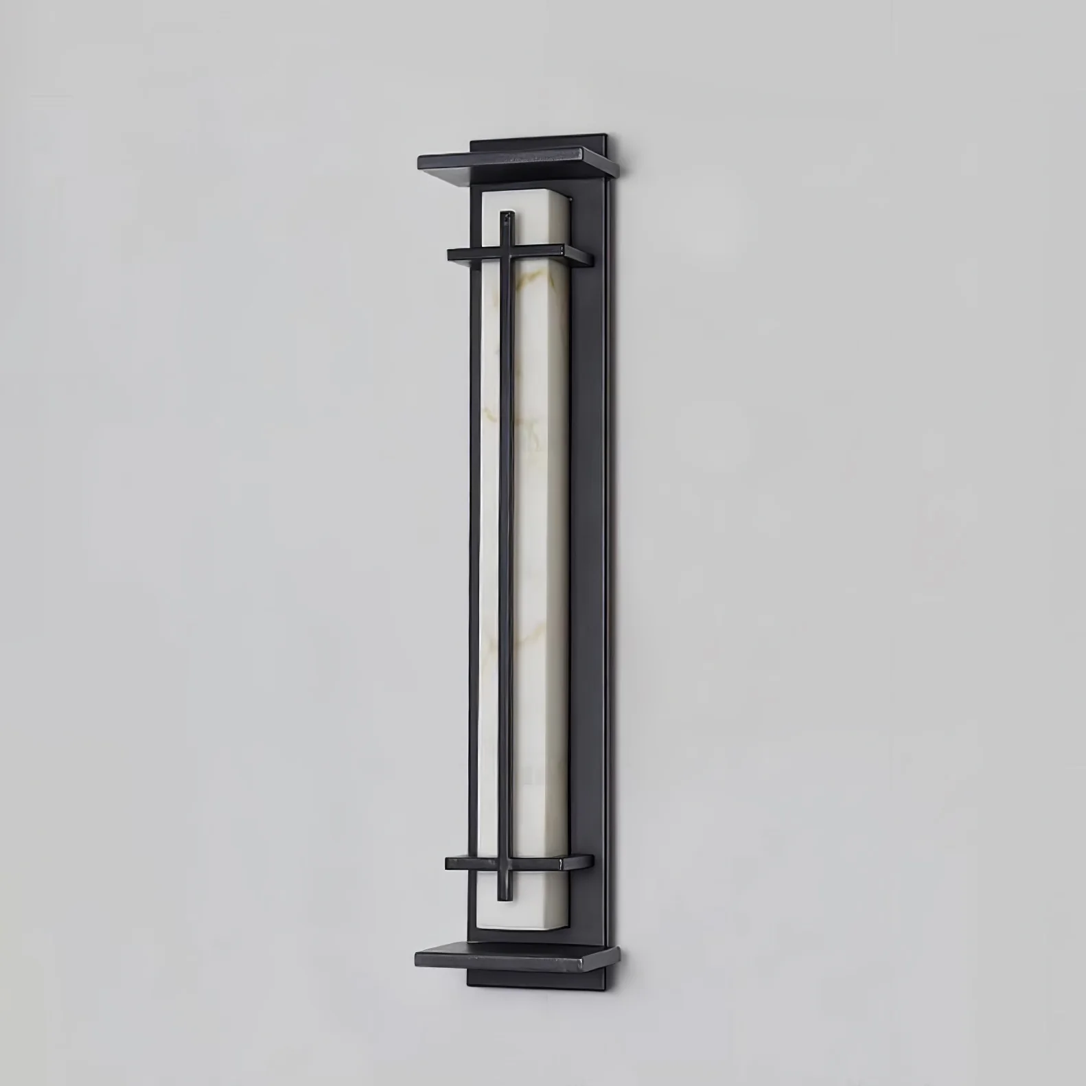 Square Outdoor Alabaster Wall Light - Image 27