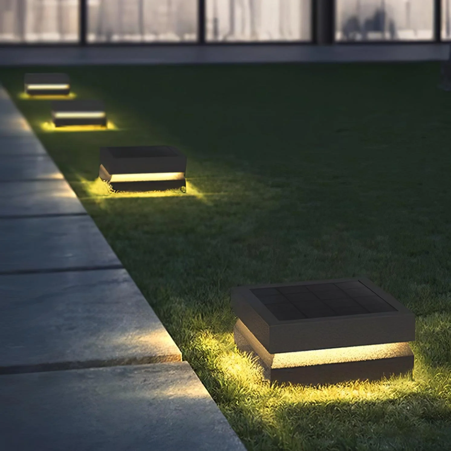 Square Post Outdoor Light - Image 16