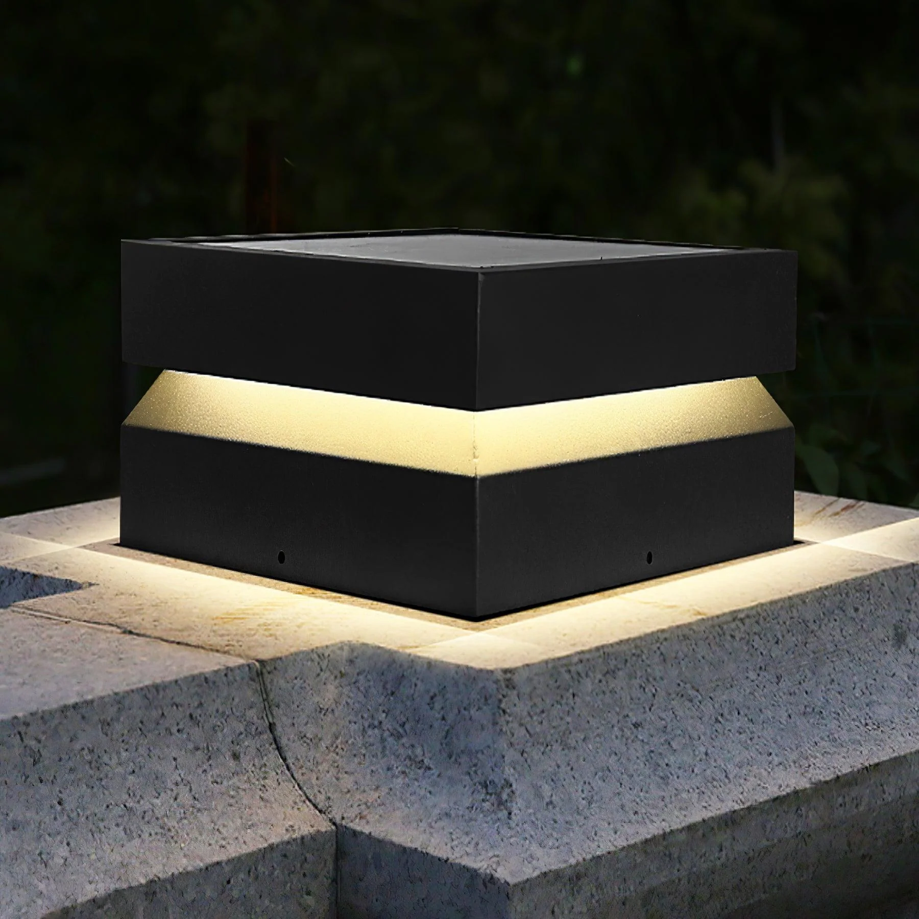 Square Post Outdoor Light - Image 8
