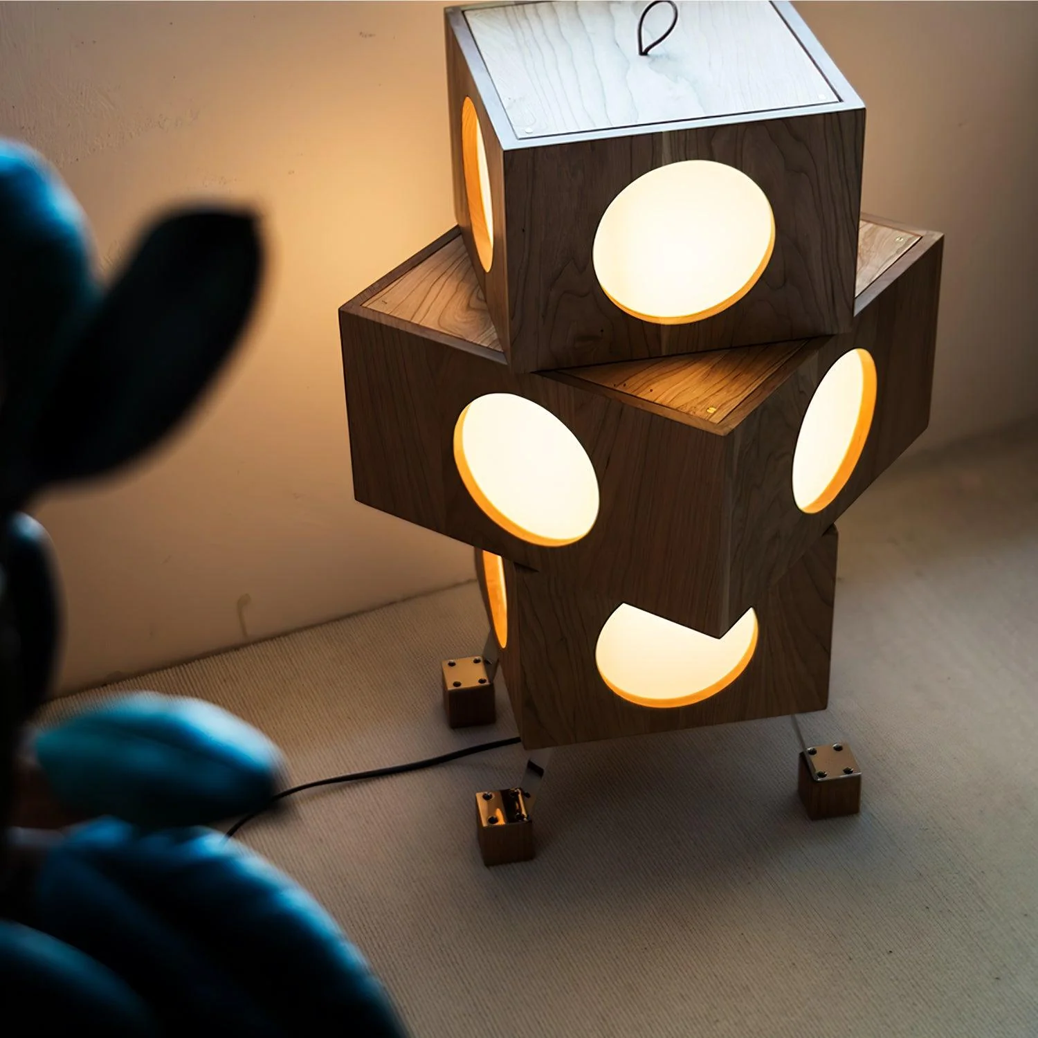 Square Robot Floor Lamp - Image 2