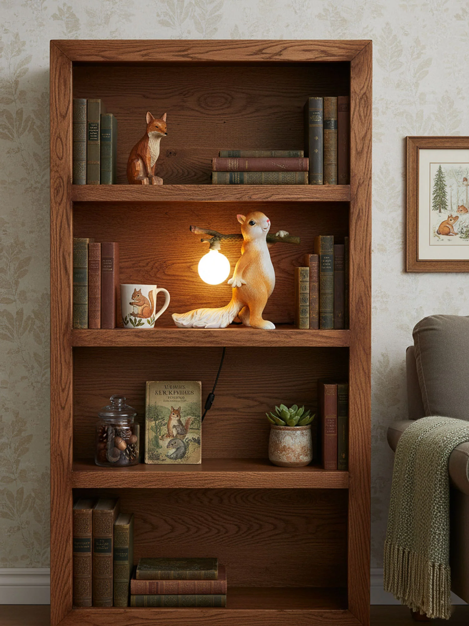 Squirrel Table Lamp - Image 3