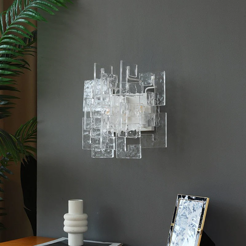 Stacked Glass Wall Sconce - Image 12