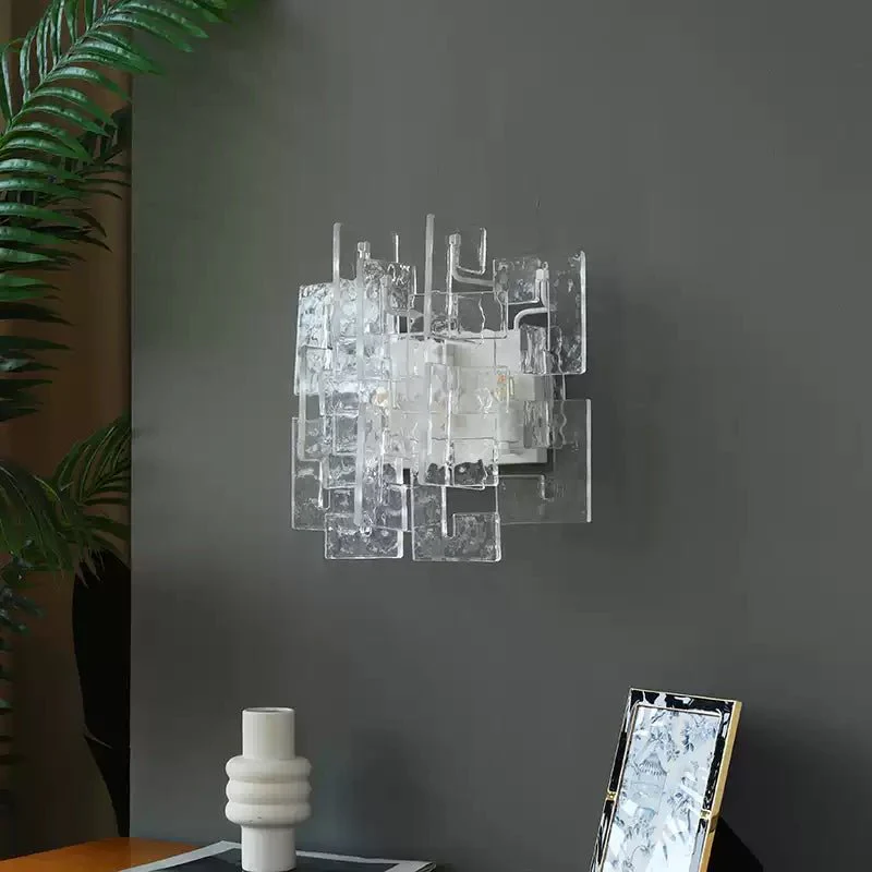 Stacked Glass Wall Sconce - Image 13