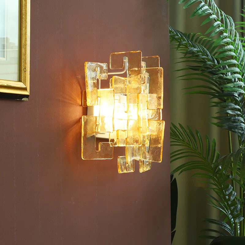 Stacked Glass Wall Sconce - Image 14