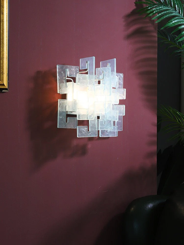 Stacked Glass Wall Sconce - Image 7
