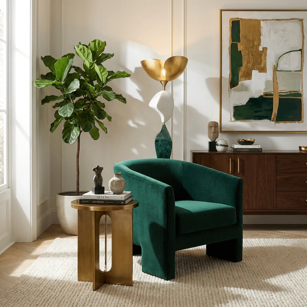 Stacked Sculptural Floor Lamp - Image 9