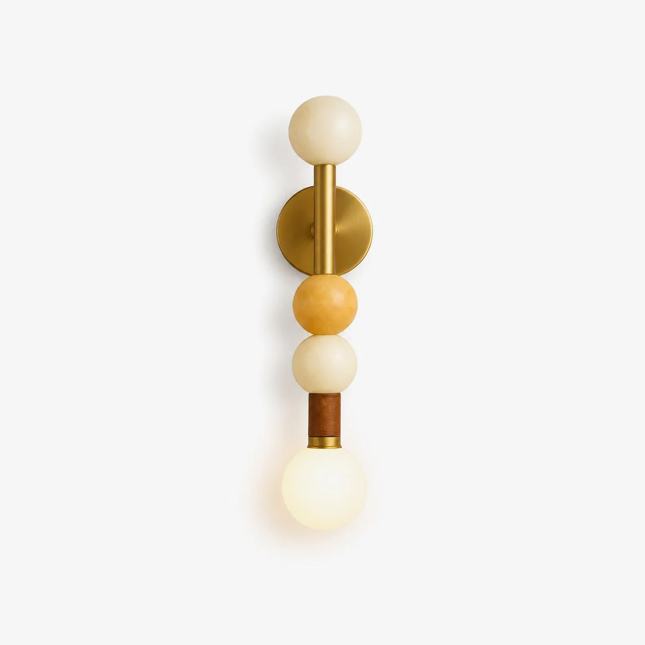 Stacked Sphere Wall Sconce - Image 7