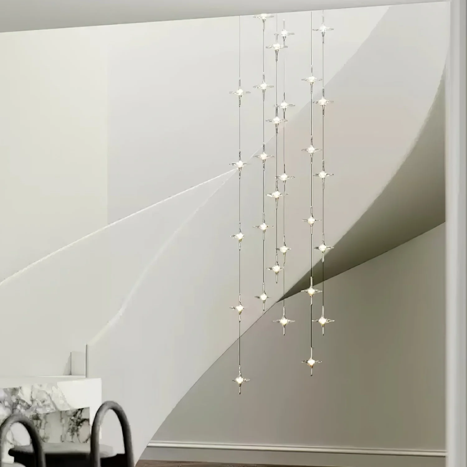 Starfall Staircase Chandelier - Image 9