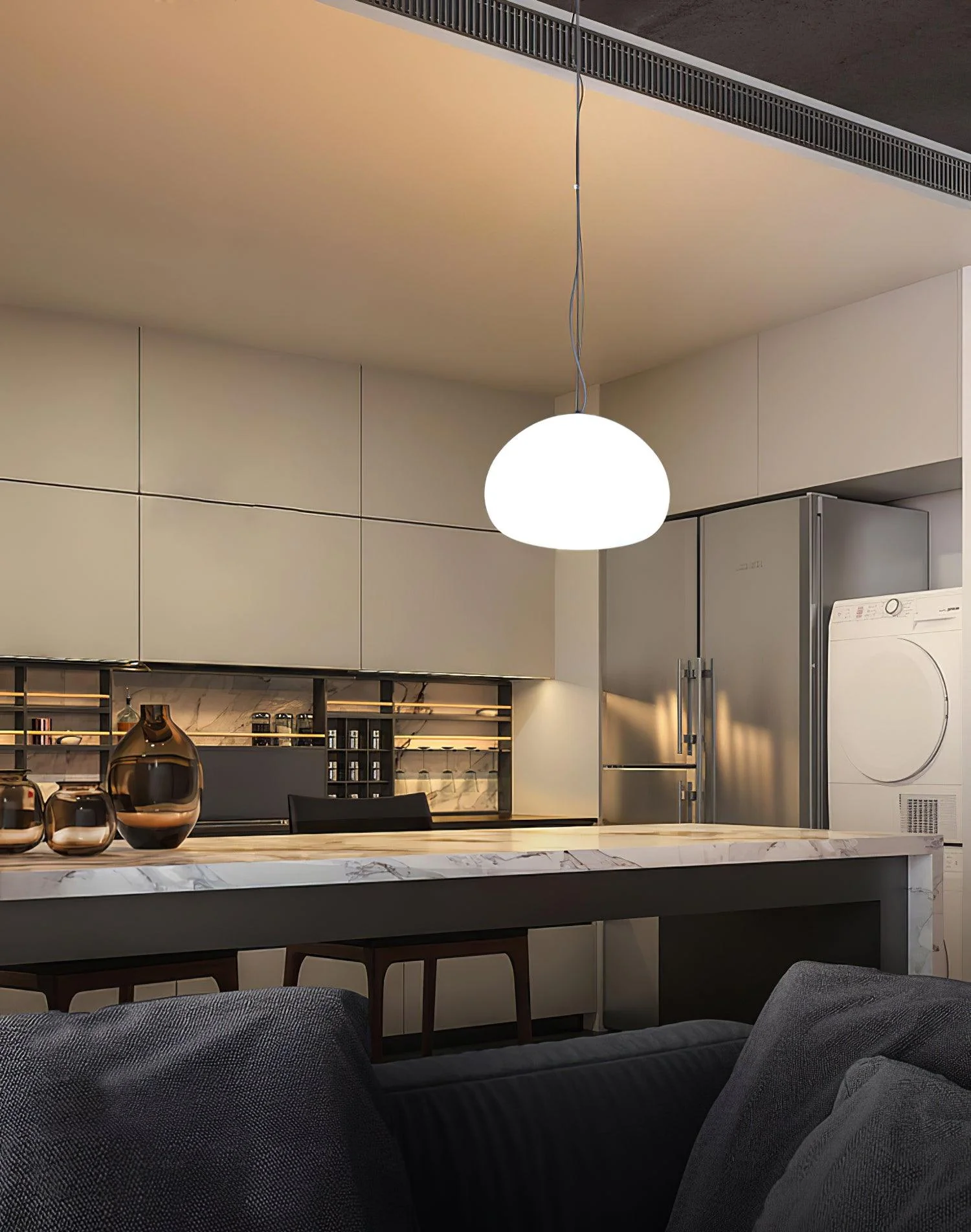 Steamed Bun Pendant Light - Image 20