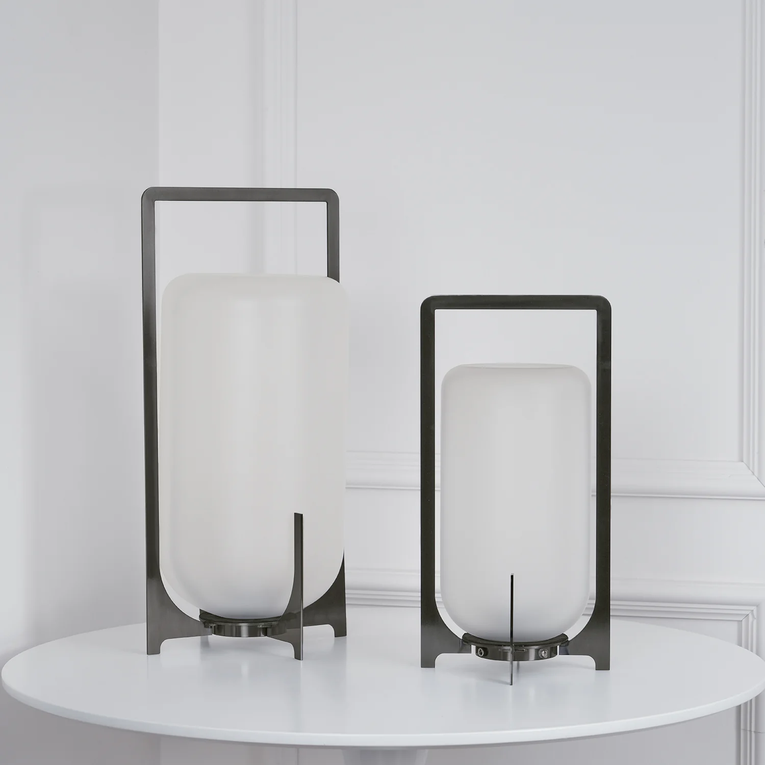 Steel Twilight Lantern Table Light - Image 23