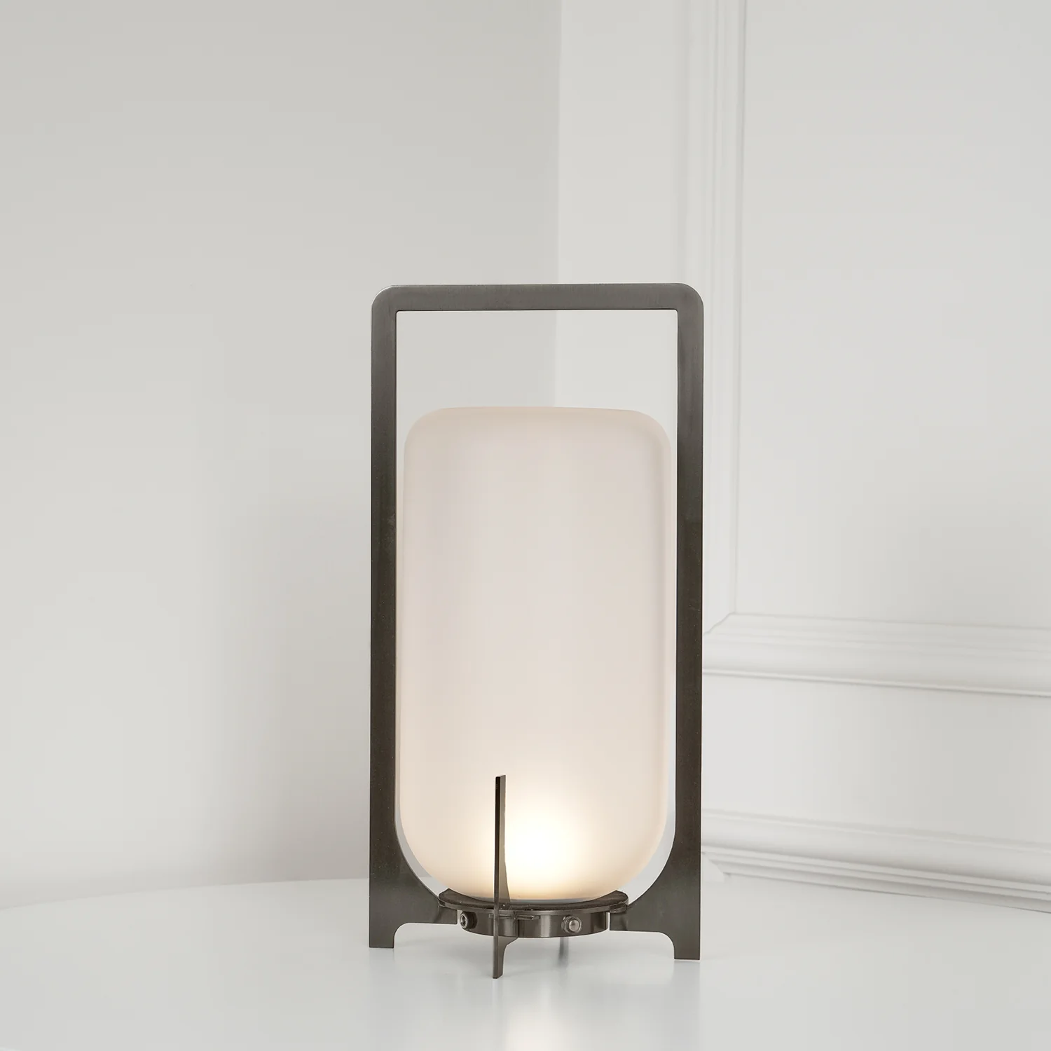 Steel Twilight Lantern Table Light - Image 4