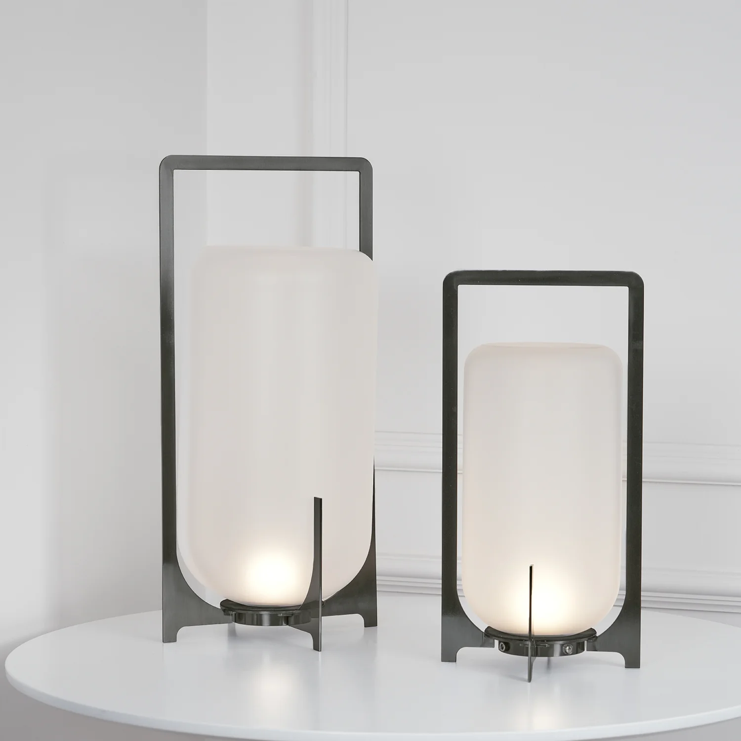Steel Twilight Lantern Table Light - Image 7