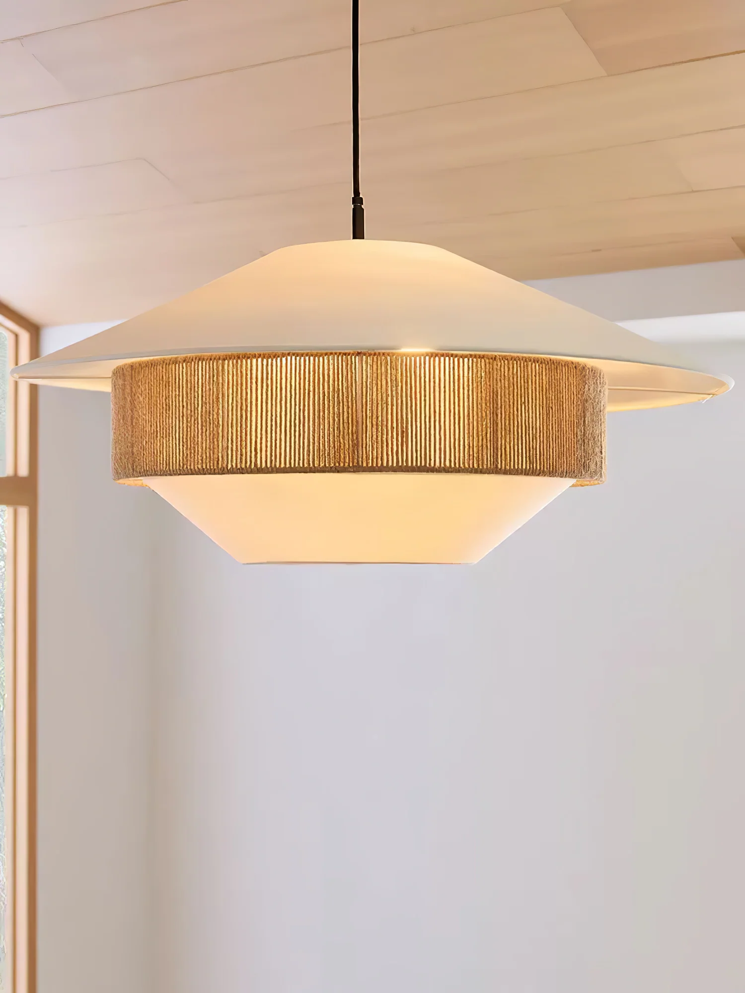 Stevie Woven Pendant Lamp - Image 8
