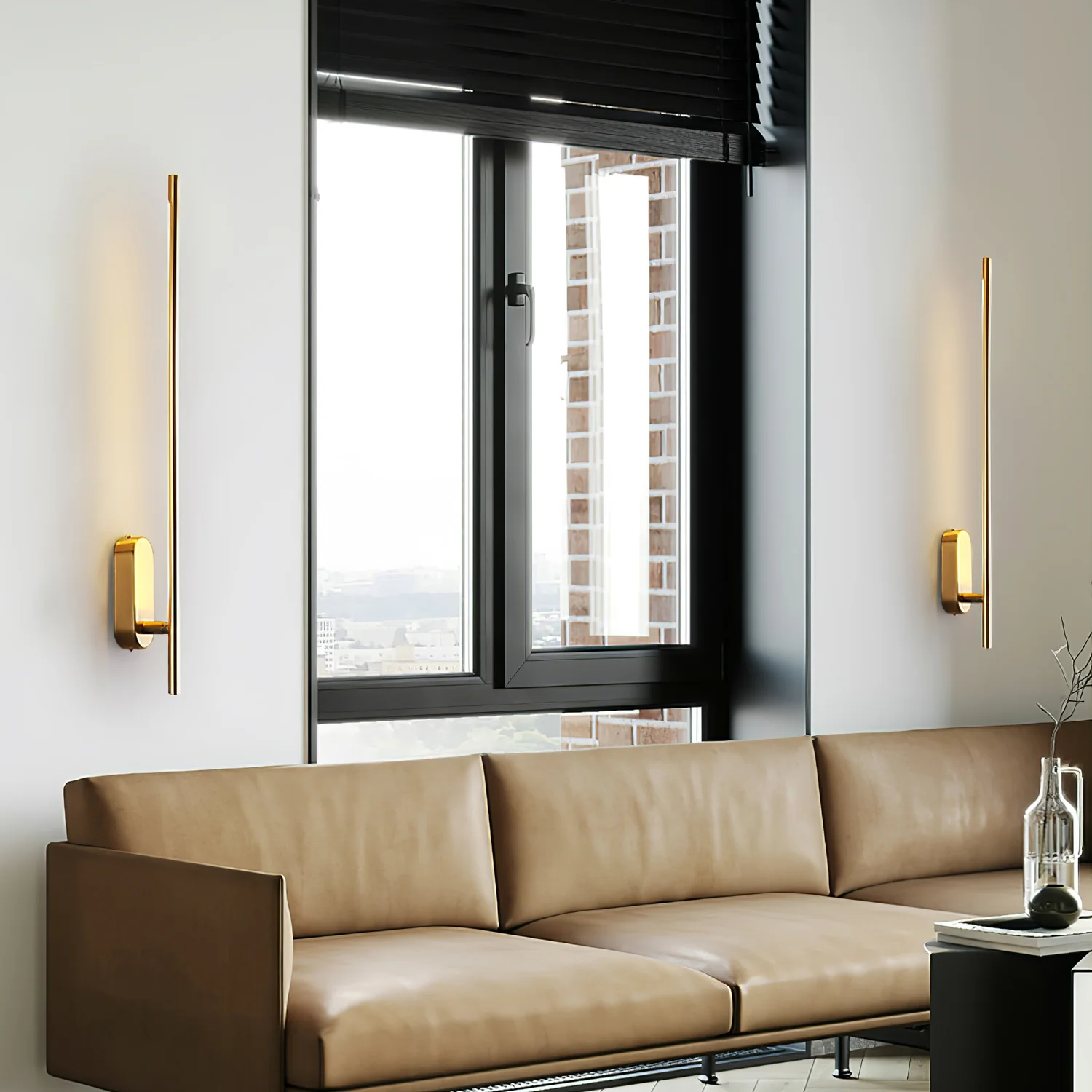 Stick Shaped Metal Sconce - Image 48