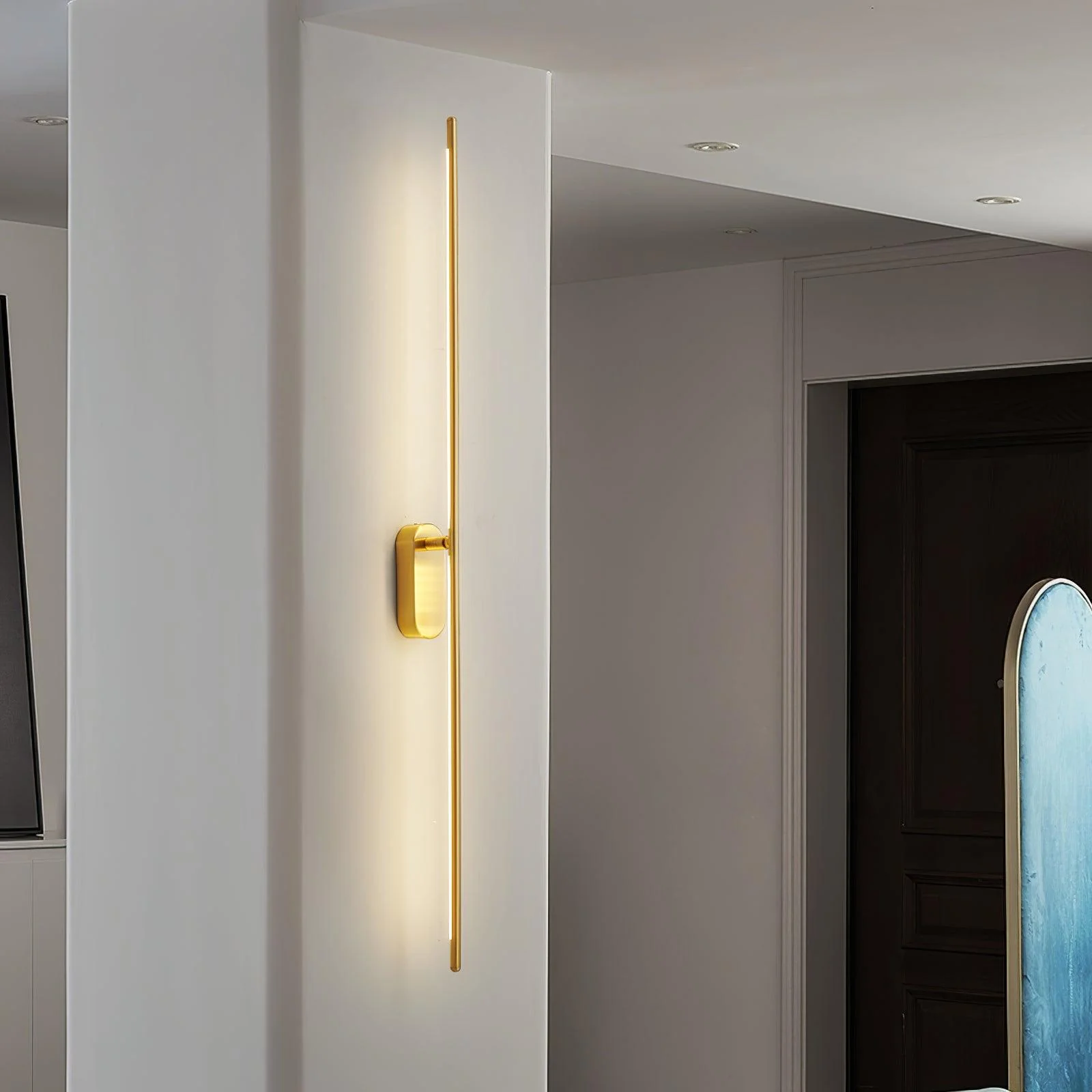 Stick Shaped Metal Sconce - Image 5