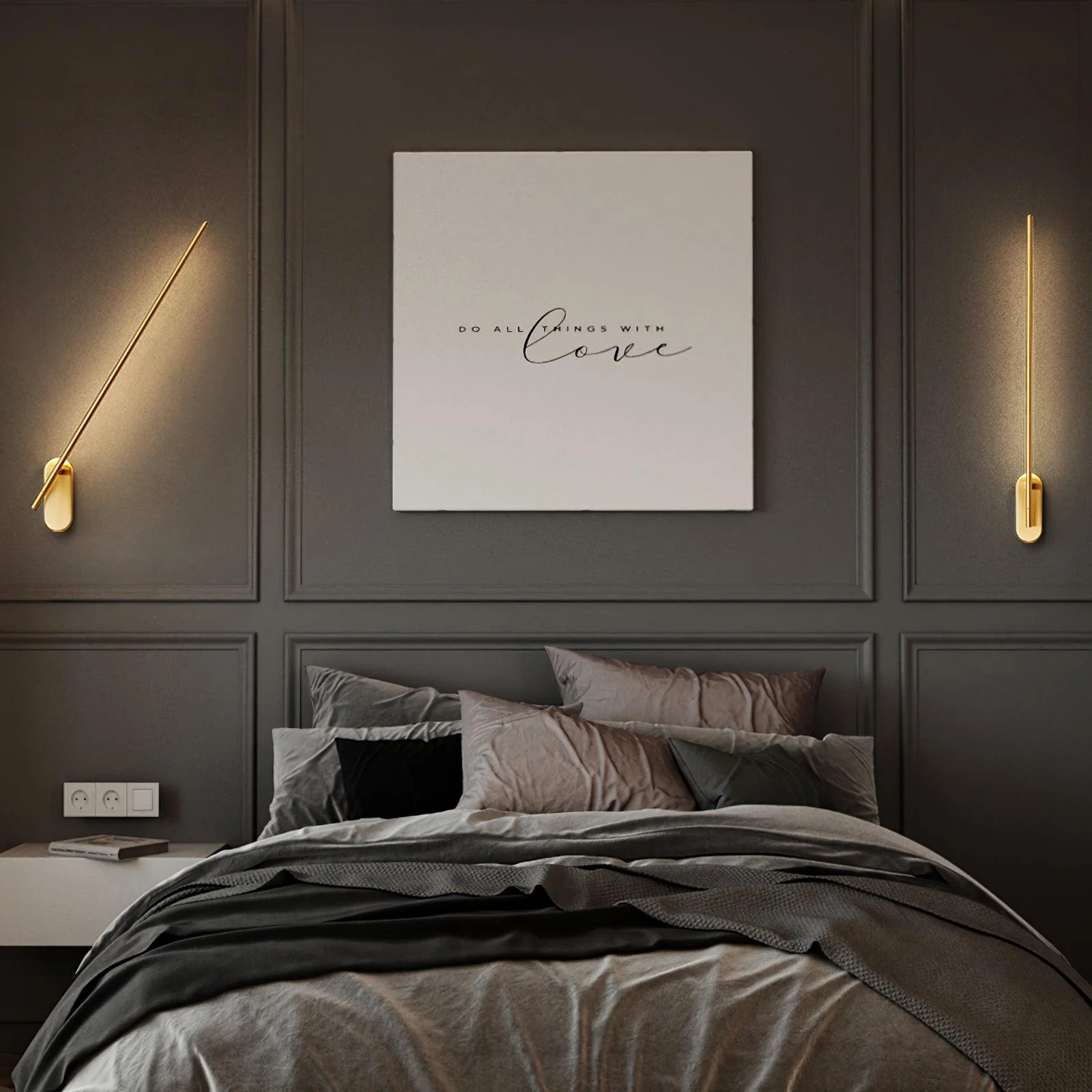 Stick Shaped Metal Sconce - Image 6