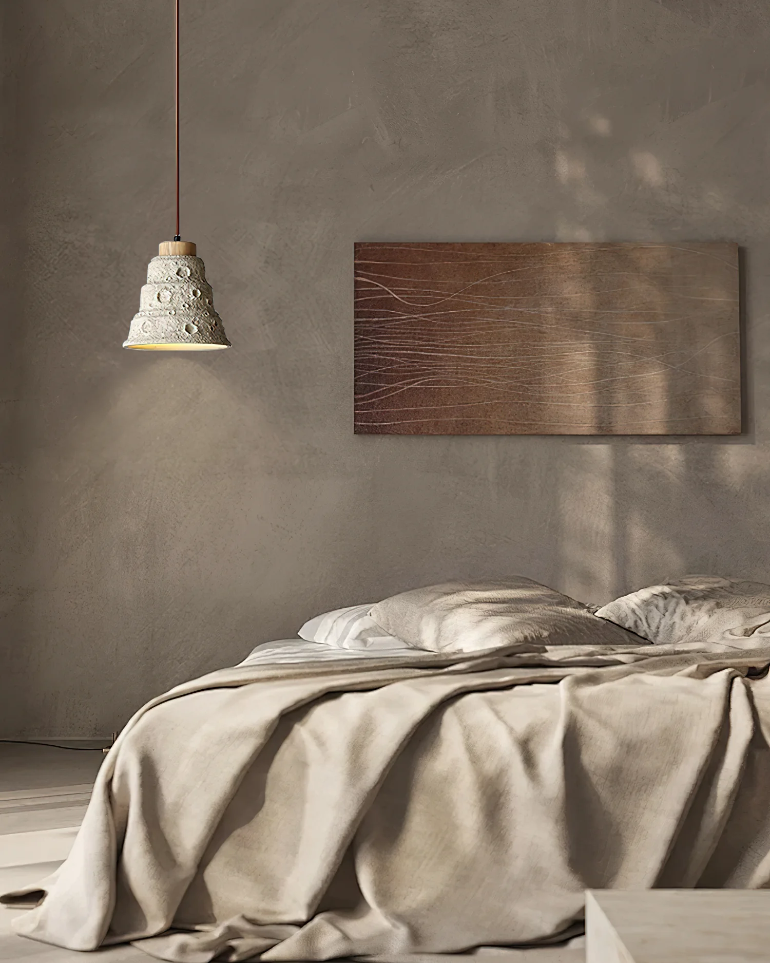 Stone Bell Pendant Light - Image 10