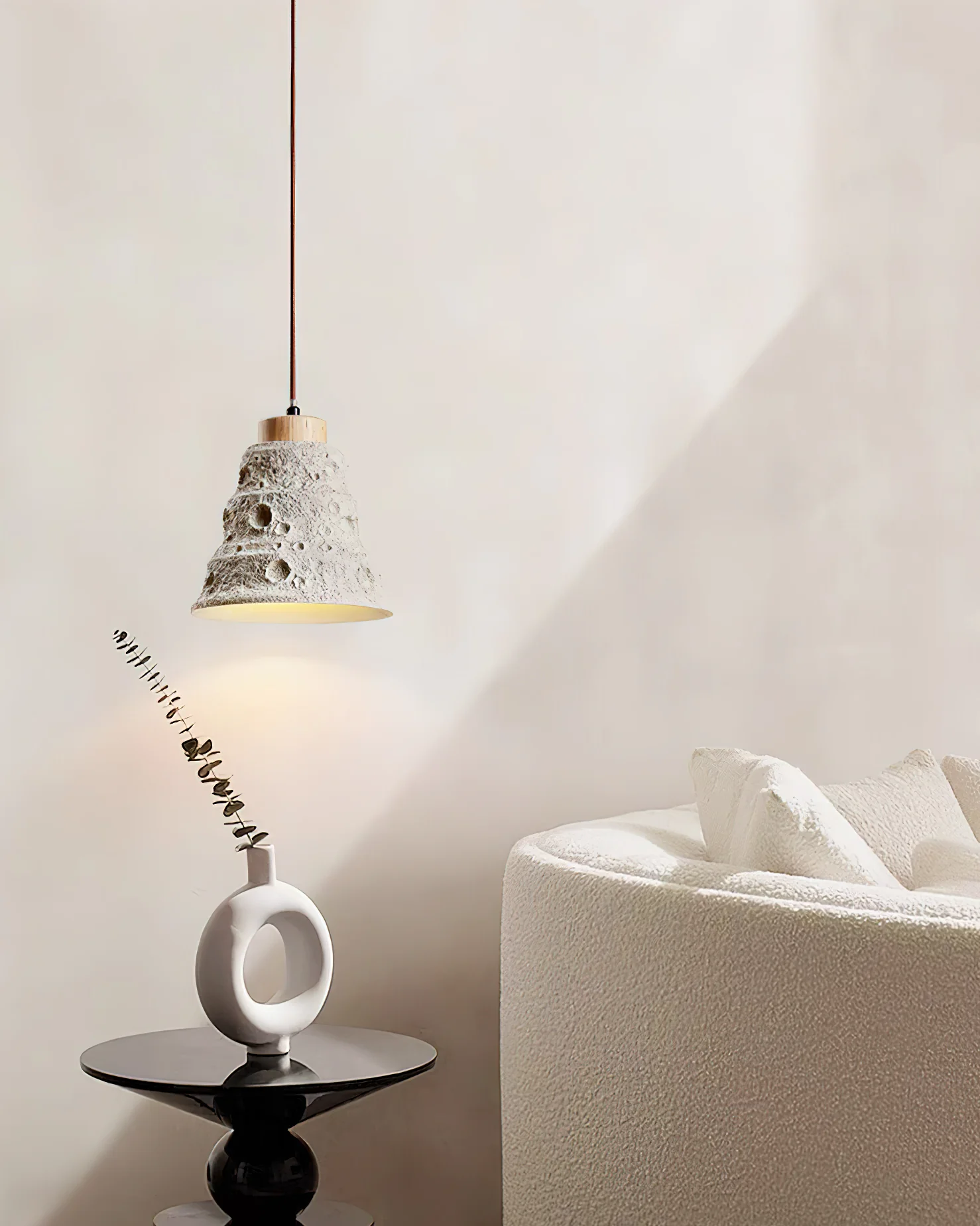 Stone Bell Pendant Light - Image 14