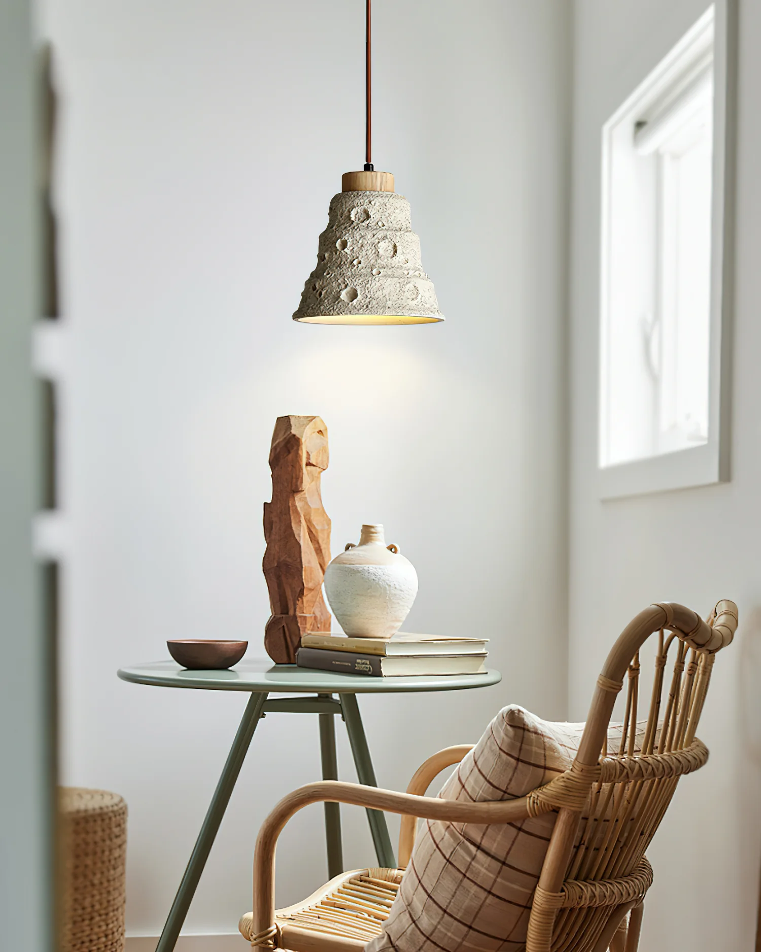 Stone Bell Pendant Light - Image 7