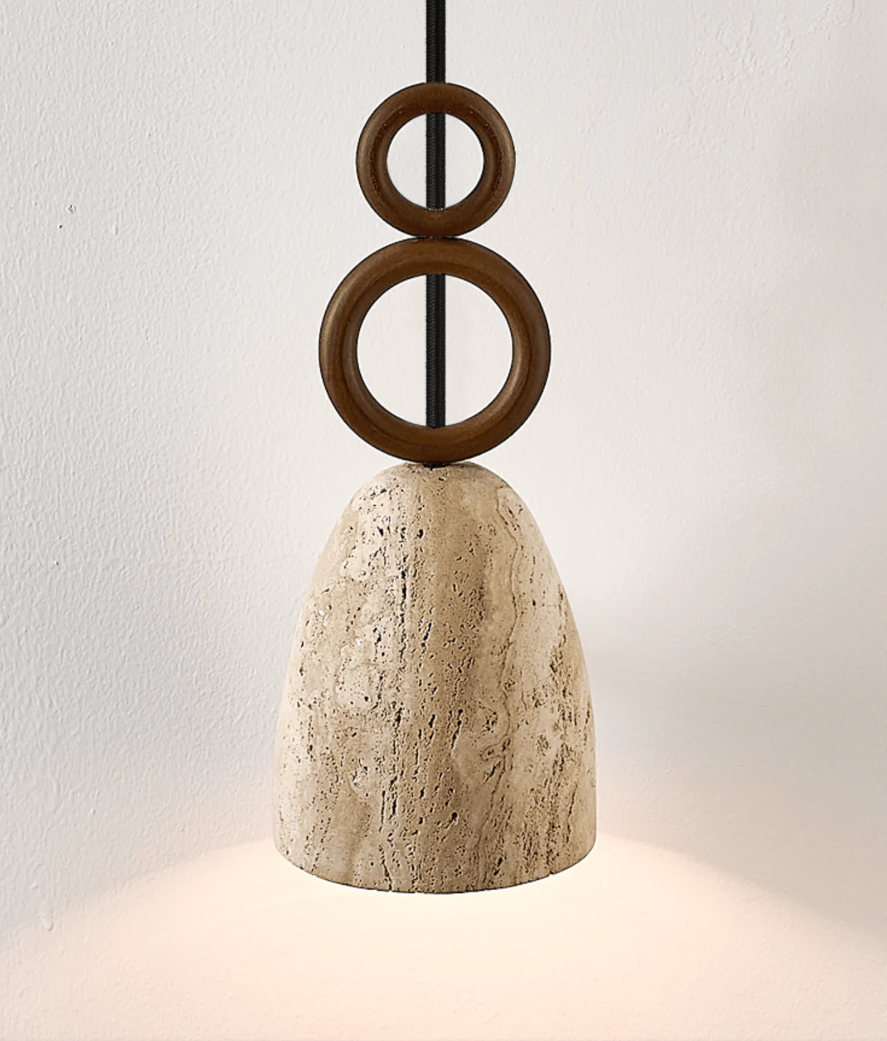 Stone Bell Rings Pendant Light - Image 6