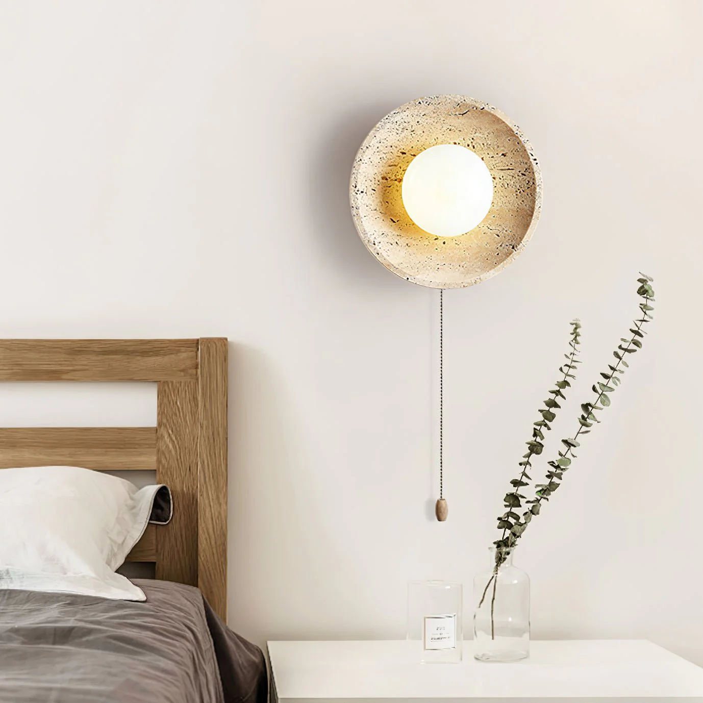 Stone Lunar Eclipse Wall Light - Image 2