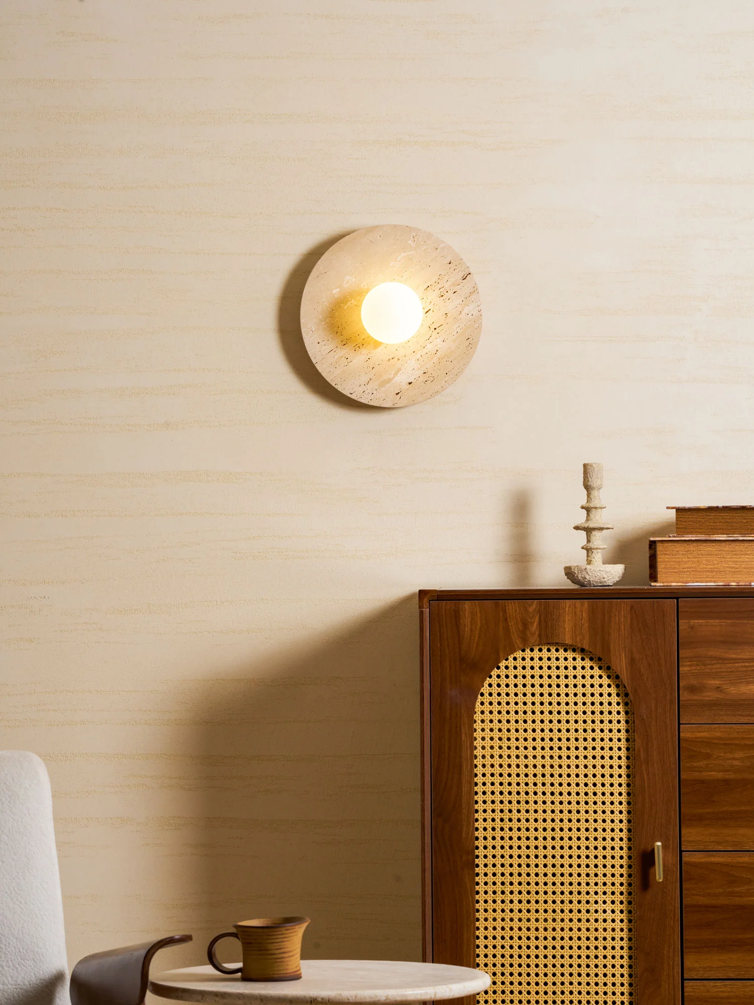 Stone Lunar Eclipse Wall Light - Image 32
