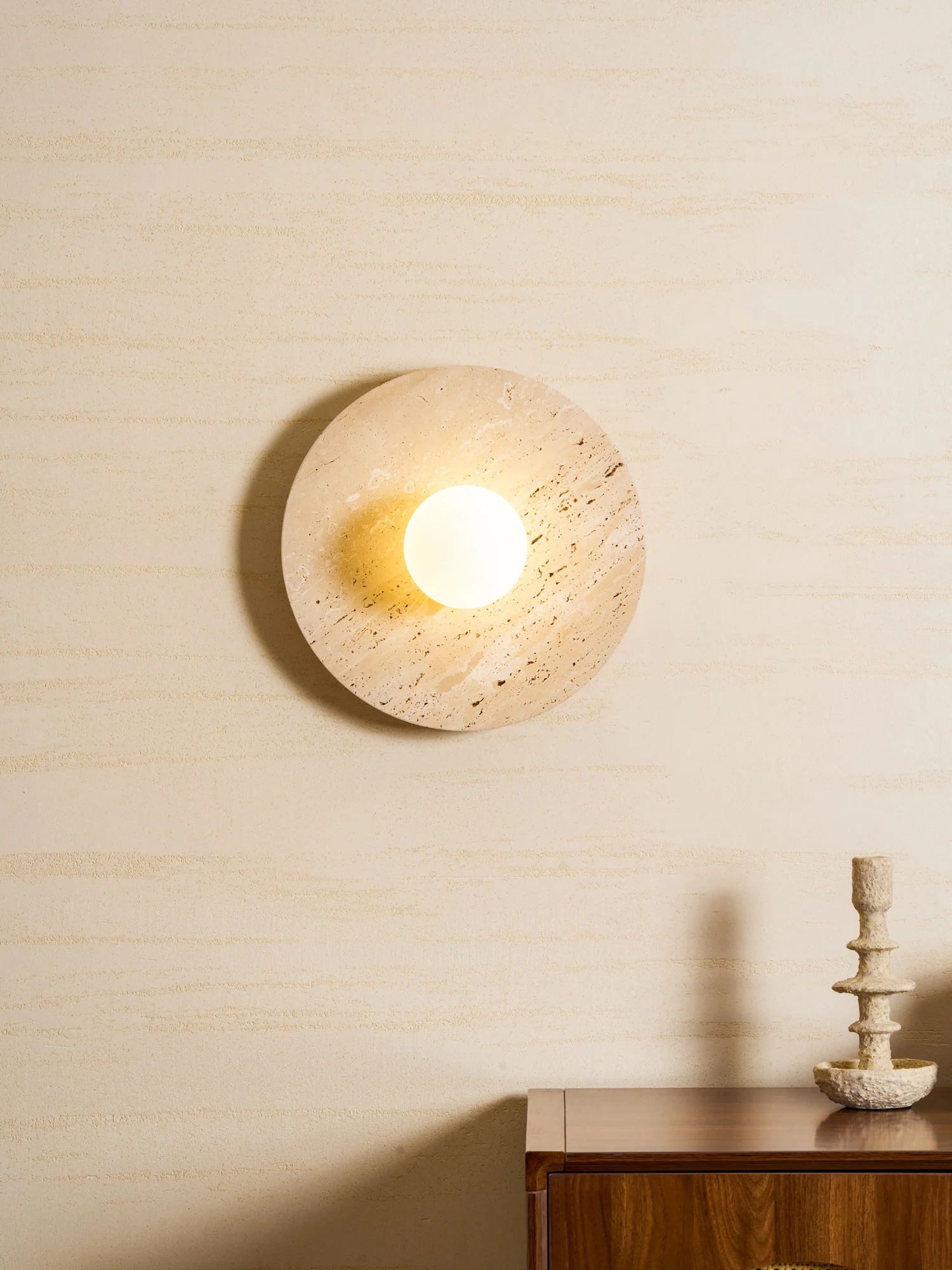 Stone Lunar Eclipse Wall Light - Image 33