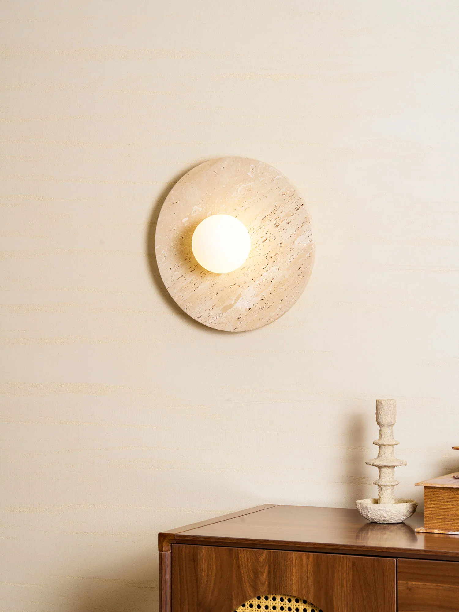 Stone Lunar Eclipse Wall Light - Image 34