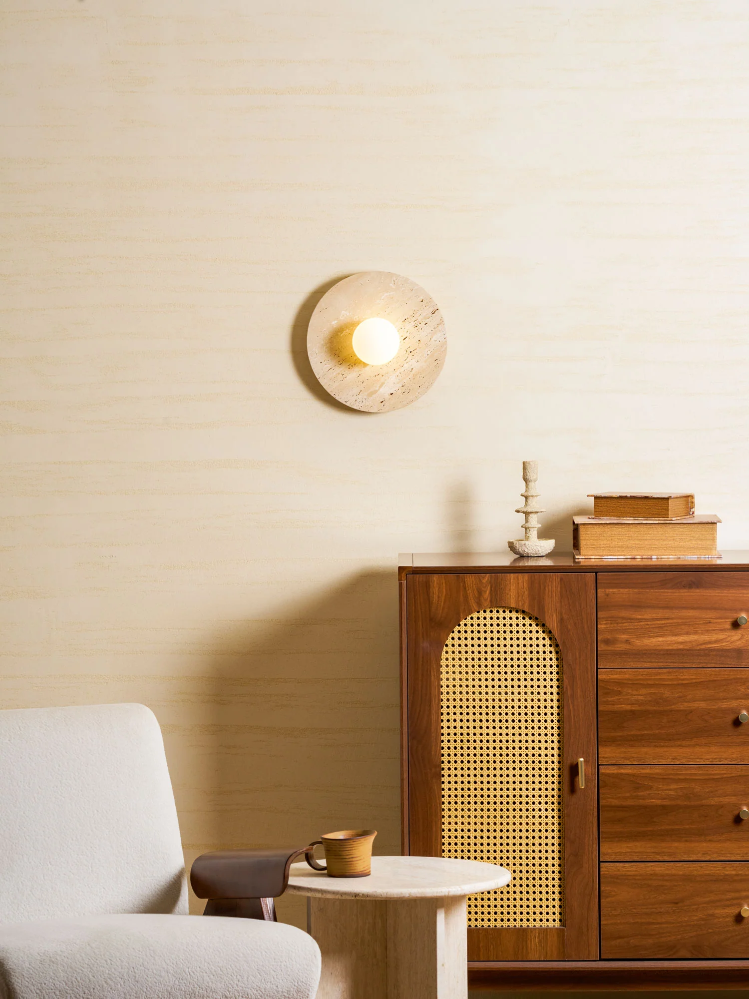 Stone Lunar Eclipse Wall Light - Image 35