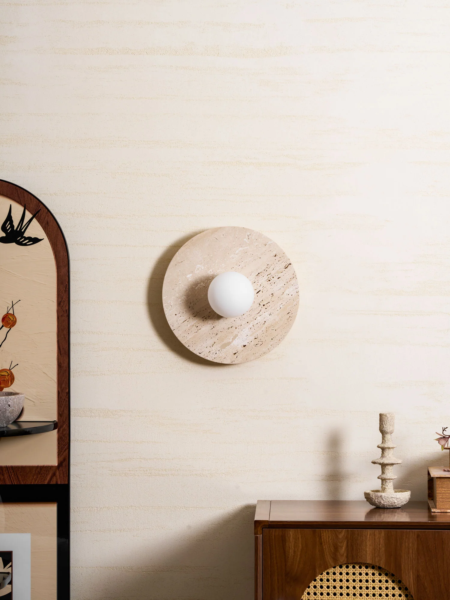 Stone Lunar Eclipse Wall Light - Image 37