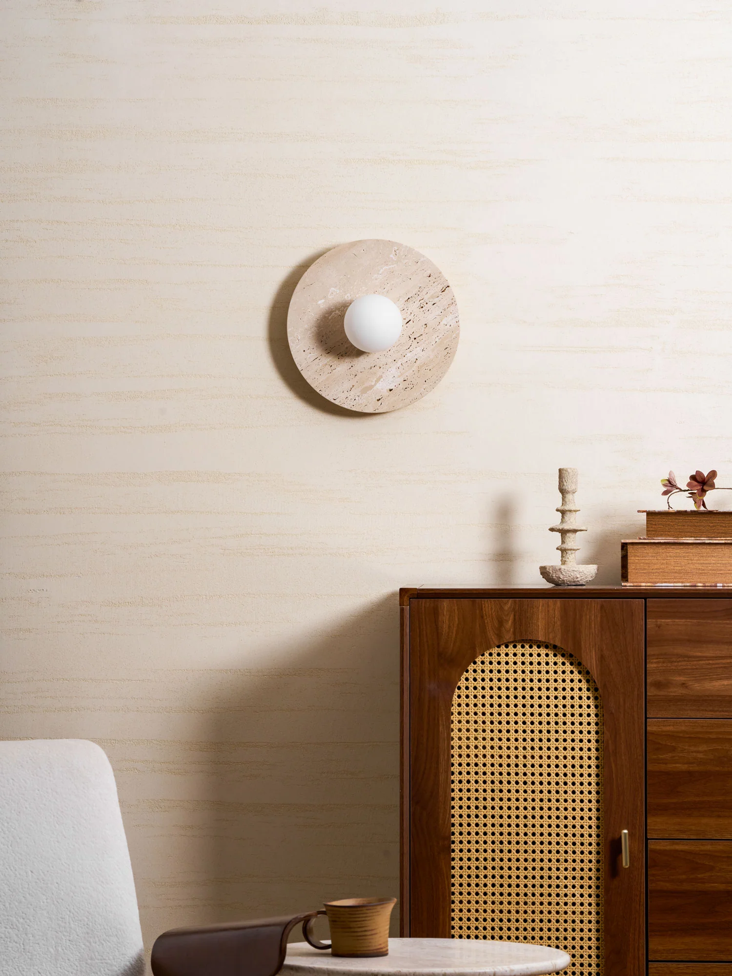 Stone Lunar Eclipse Wall Light - Image 40