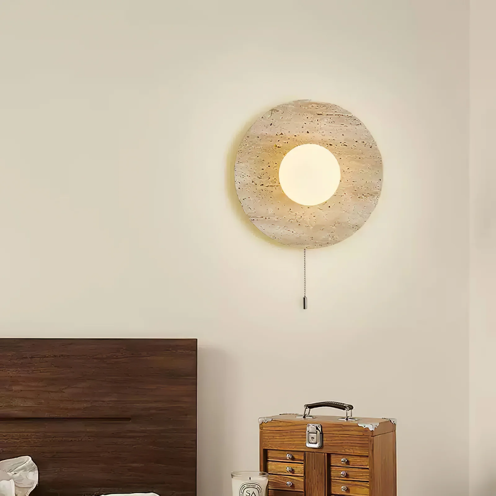 Stone Lunar Eclipse Wall Light - Image 9